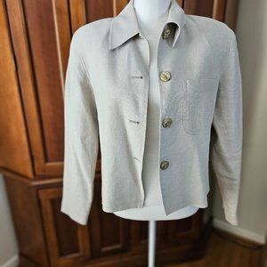 Valerie Steven's Pure Linen Jacket. Size 8